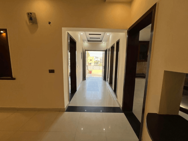 Hallway with Tile Flooring – 15 Marla House Valancia Society Lahore