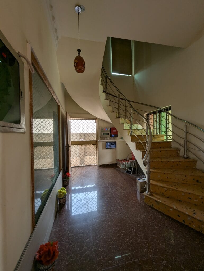 1 Kanal House for Sale – Valancia Society Block C1, Lahore | Staircase and Entrance View